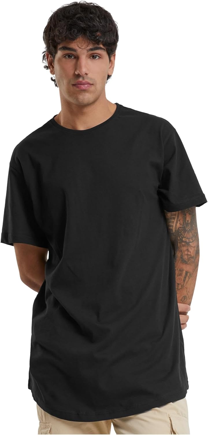 Urban Classics Men's Shaped Long Tee Camiseta (Pack of 1)