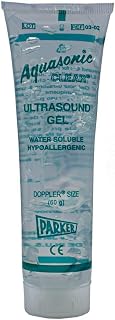 Pack of 2 Aquasonic Clear Ultrasound Gel, 60g Tube, Each, Brend Parker Labs