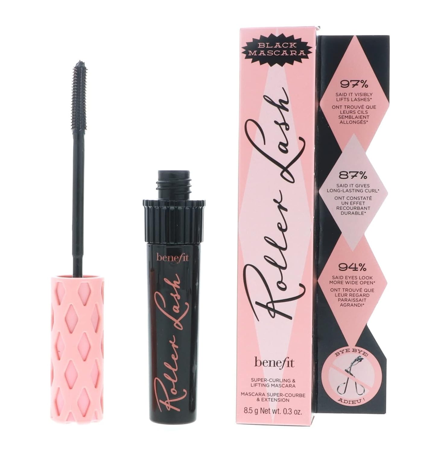 Benefit Cosmetics Roller Lash Mascara .30 Ounce (Full Size)