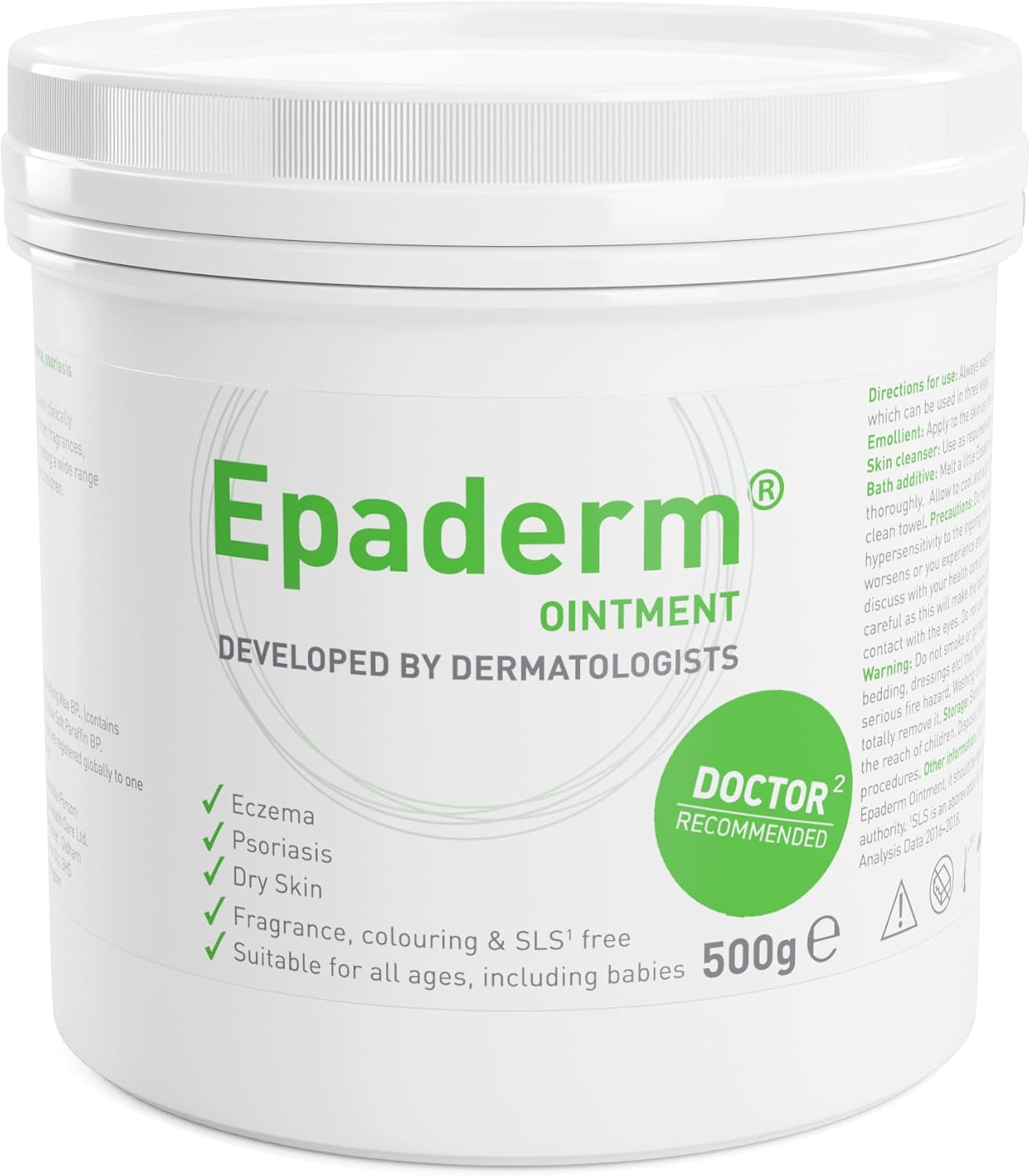 Epaderm Emollient For Dry Skin - 500g