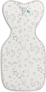Love to Dream Swaddle UP, Silky-Lux 1.0 TOG, Super Soft and Luxurious 100% Viscose from Bamboo, Allow Baby to Sleep in Their Preferred Arms Up Position, Snug Fit Calms Startle Reflex, Cream, 8-13lbs