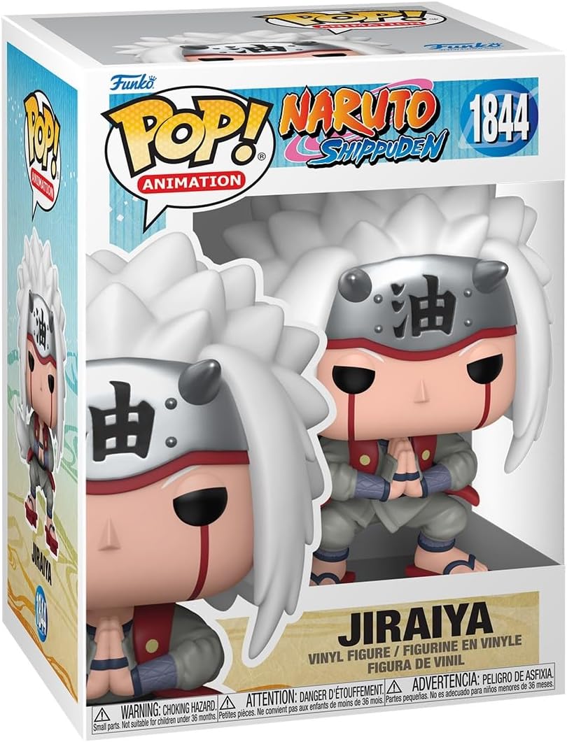 Funko POP! Animation: Naruto S - Jiraiya - Naruto Shippuden - Collectable Vinyl Figure - Gift Idea - Official Merchandise - Toys for Kids & Adults - Anime Fans - Model Figure for Collectors