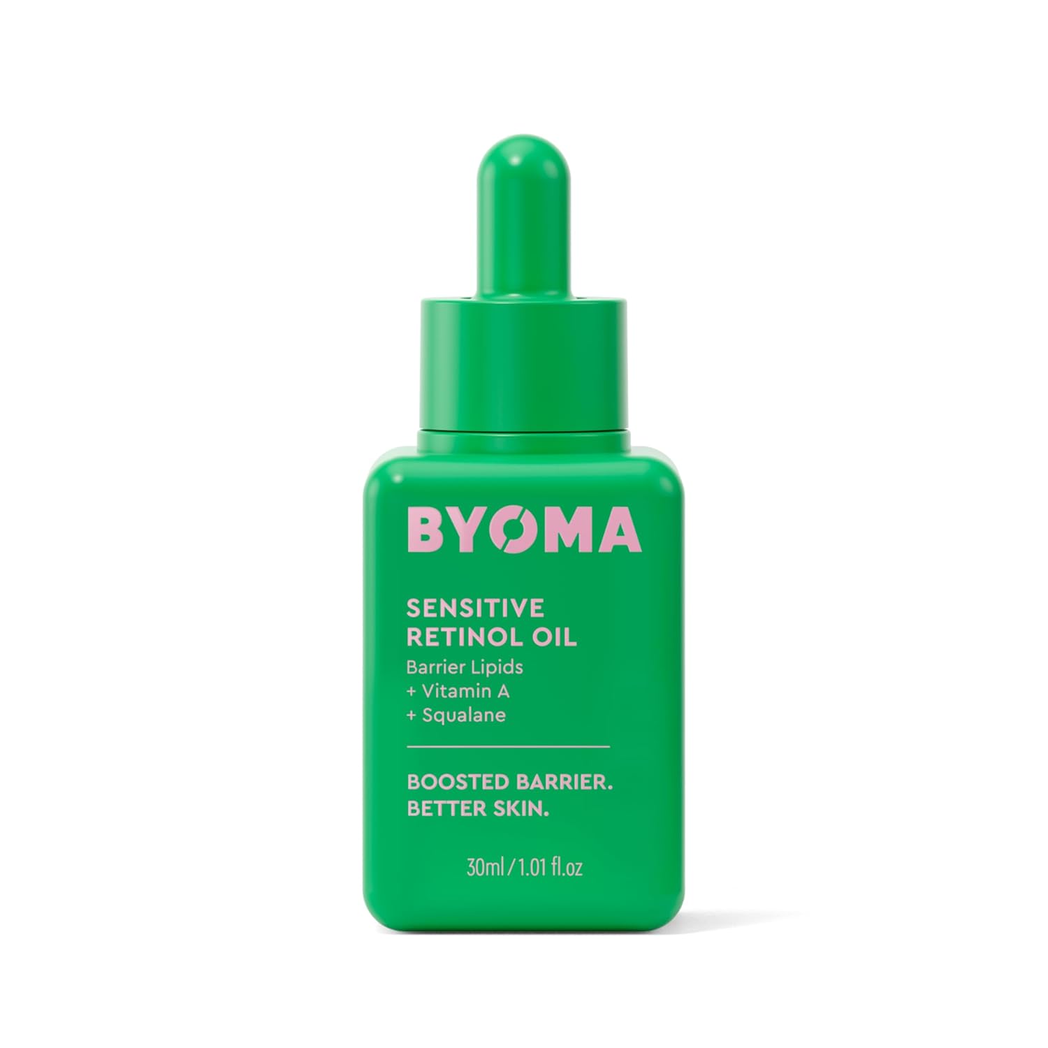 BYOMA Sensitive Retinol Oil - Face Treatment with Squalane & Vitamin A - Ideal for Sensitive Skin - Barrier Repair - 1.01 Fl. Oz