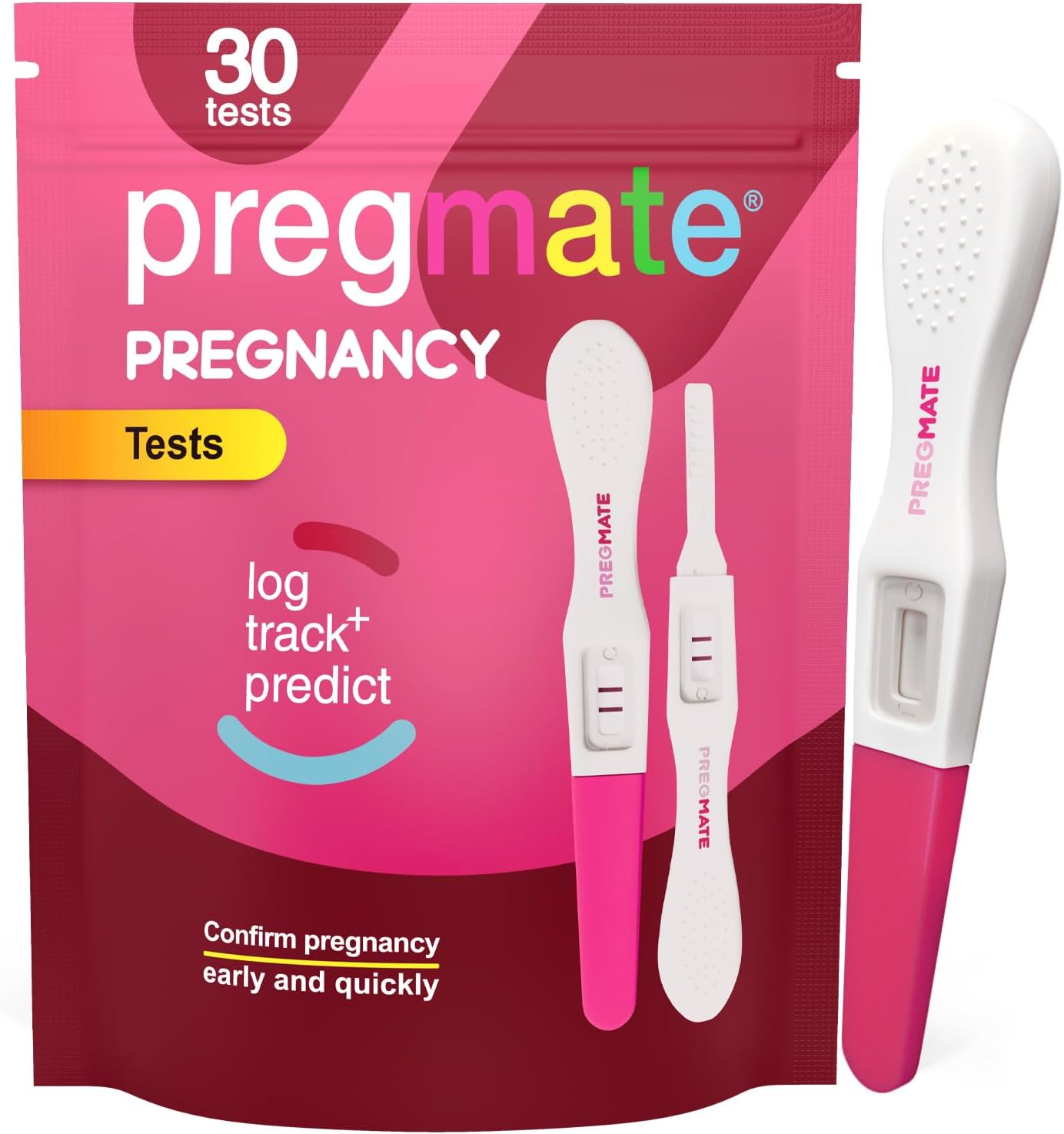 Pregmate Pregnancy Midstream Tests (30 Count)