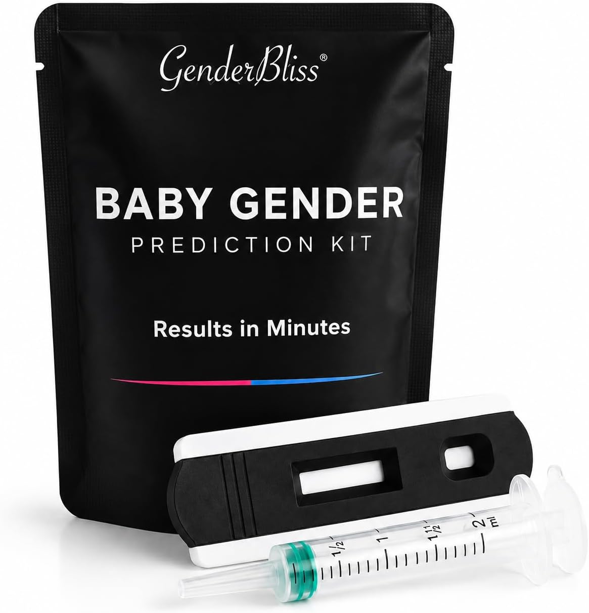 GenderBliss® Baby Gender Prediction Test – Early Pregnancy Gender Test from 5 Weeks – Results in Minutes – At Home Baby Boy or Girl Prediction Kit