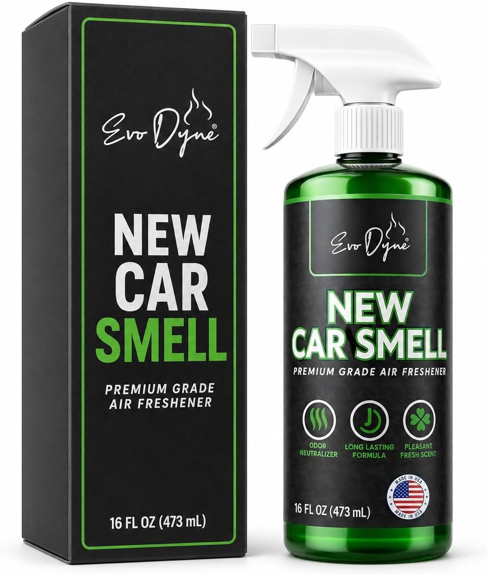 Evo Dyne New Car Smell Spray 16 oz Long-Lasting Air Freshener