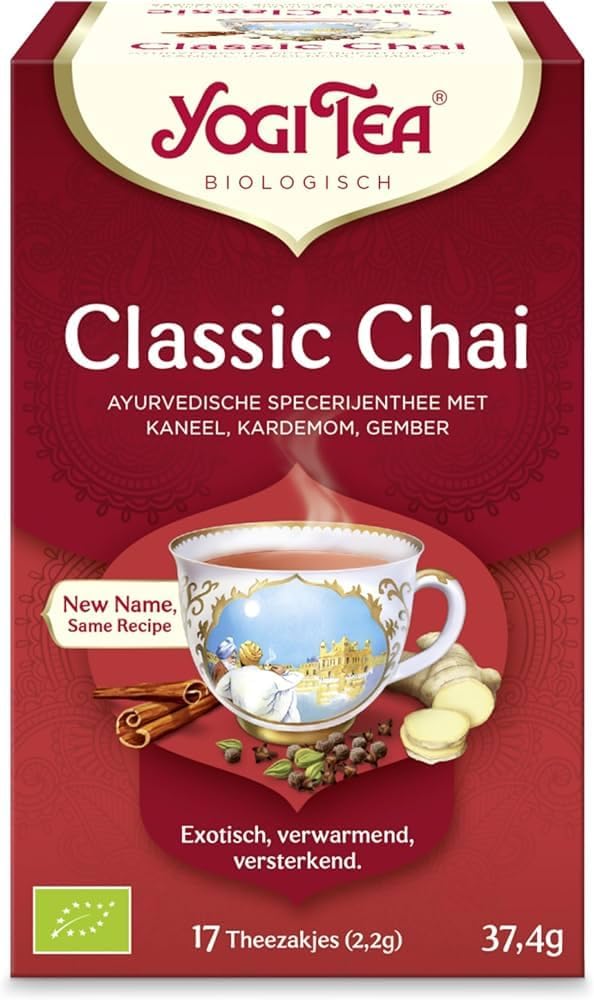 Yogi Tea Classic Herbal Blend of Cinnamon, Cardamom & Ginger 6 Pack