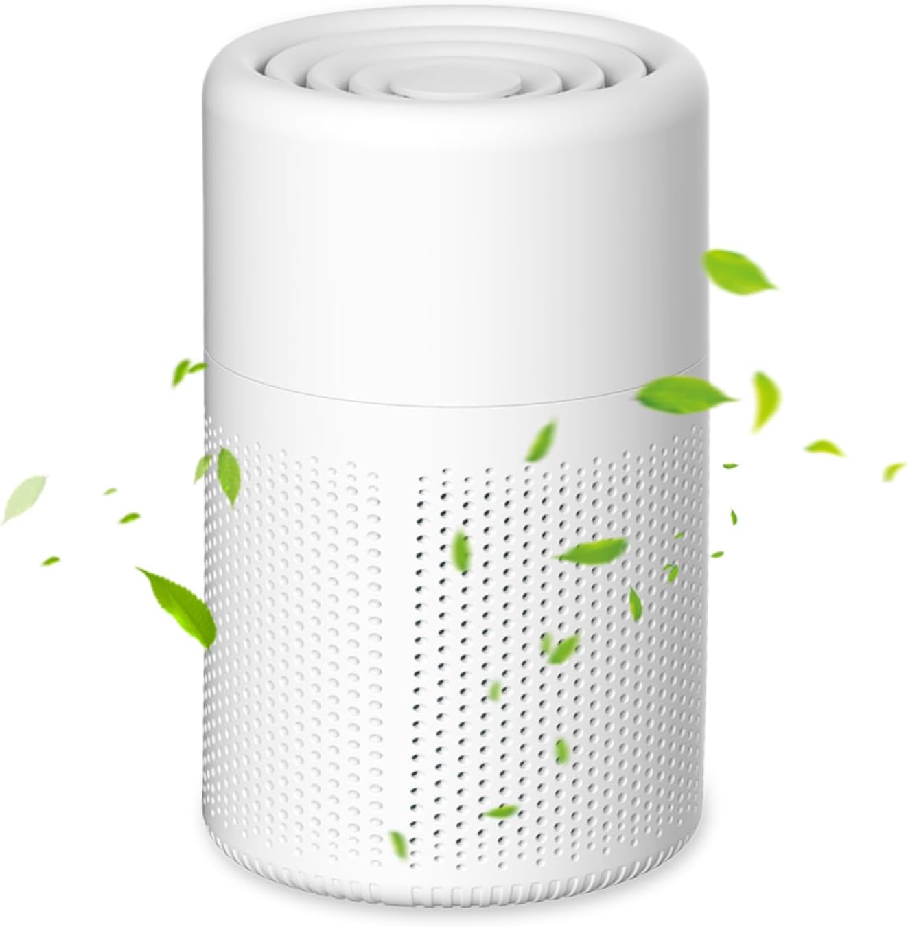 Air Purifier for Home with H13 HEPA Filter, Ultra Quiet 37dB Desktop Portable Air Cleaner, Removes Pet Dander, Dust, Mold, Pollen, Odors & Smoke, with Aromatherapy Function