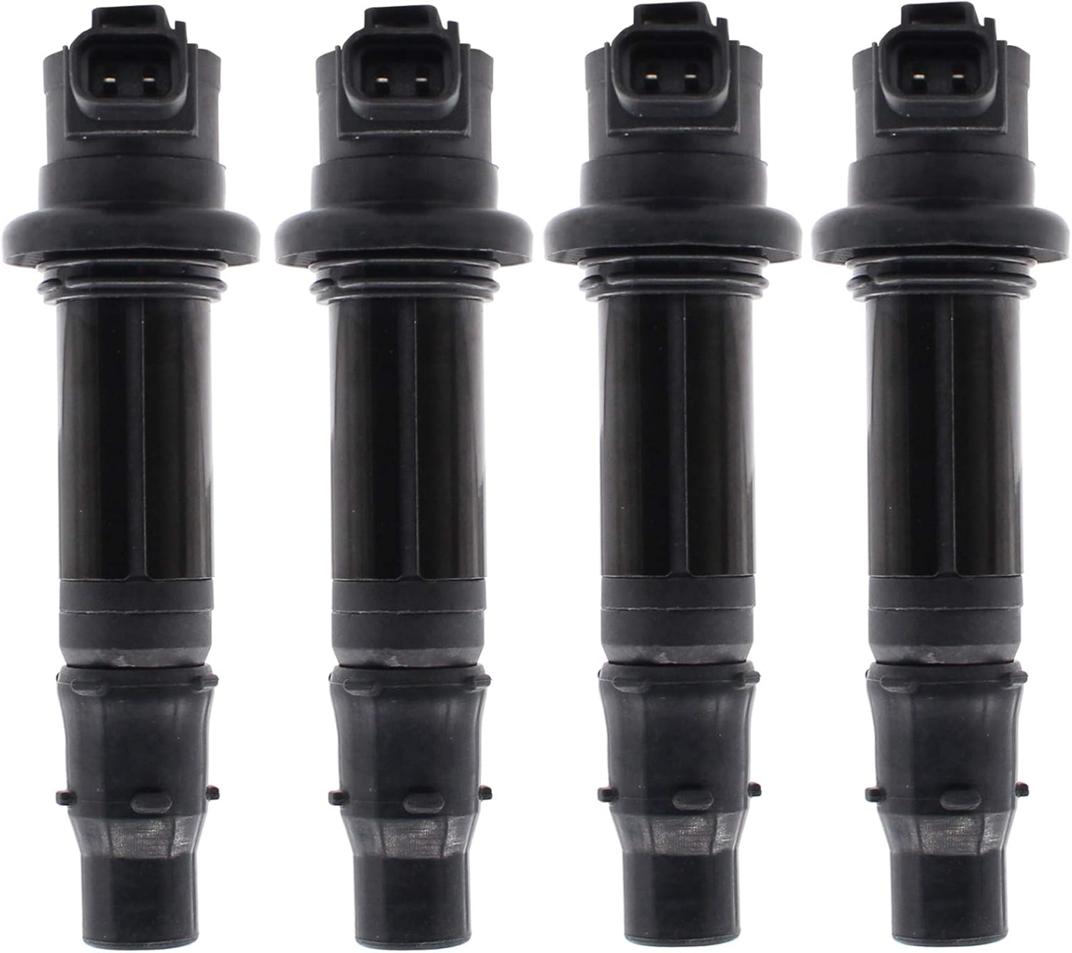 MOTOKU Pack of 4 Ignition Coil for Yamaha YZF R6, FZ1 YZF R1 Vmax 1700