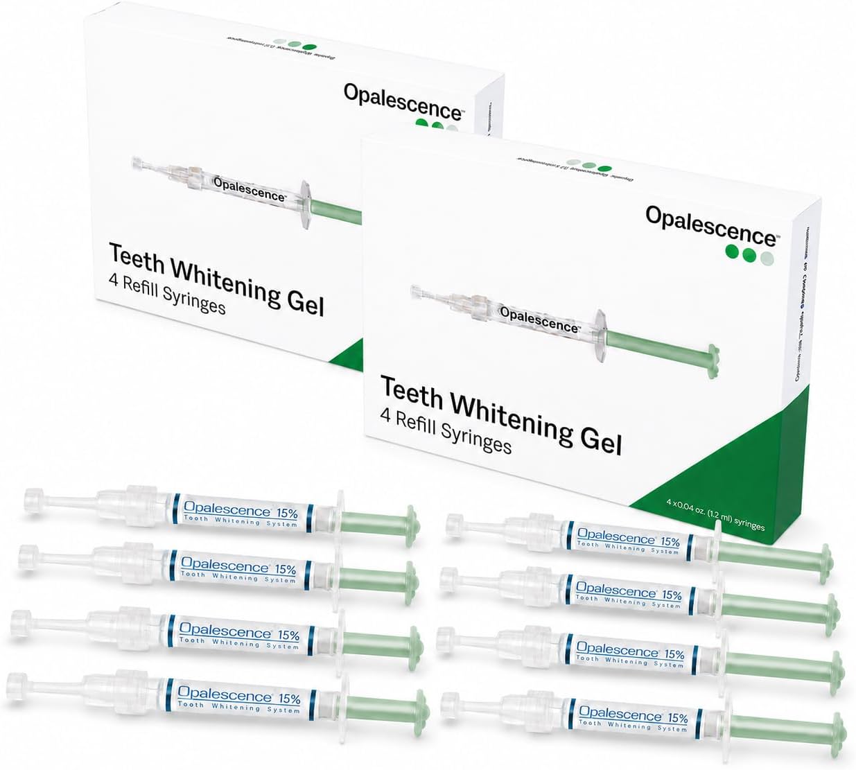 Opalescence 15% Teeth Whitening Gel Refill Syringes, (8ct) 5195-4