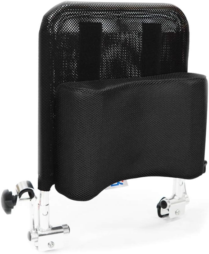 yuwell Wheelchair Headrest Attachment, Universal for Self-propelled Wheelchair Transport Chair (Adjustable Distance 16-19 inches)