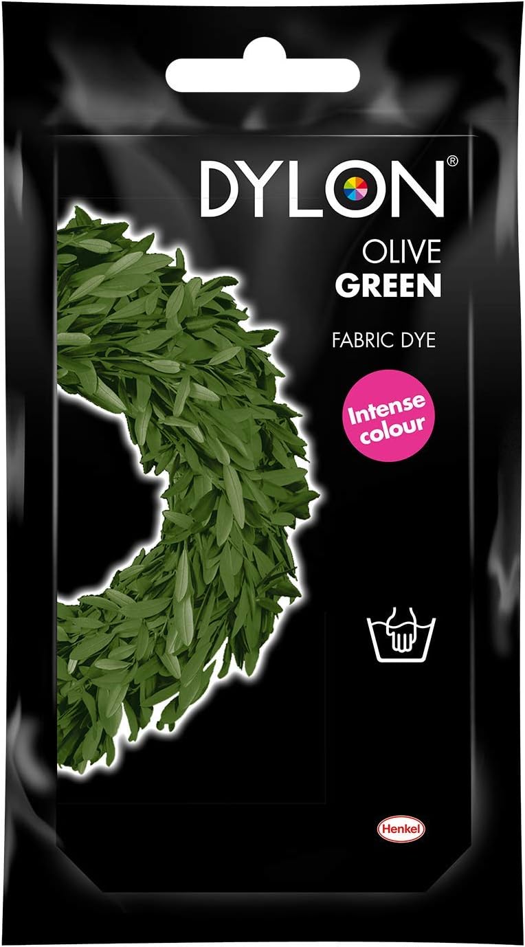 Dylon Fabric Dye - Hand Use - Olive Green