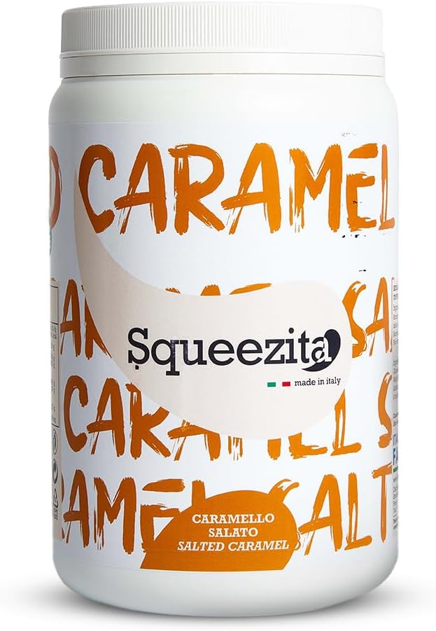 Squeezita Salted Caramel Dessert Sauce & Filling 2 kg – Gluten & Palm Oil Free