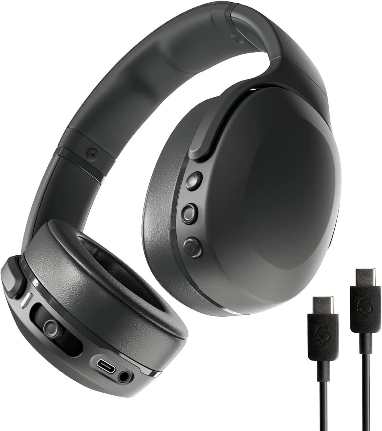 Skullcandy Crusher Evo Wireless Multi-Sensory Bass Headphones True Black