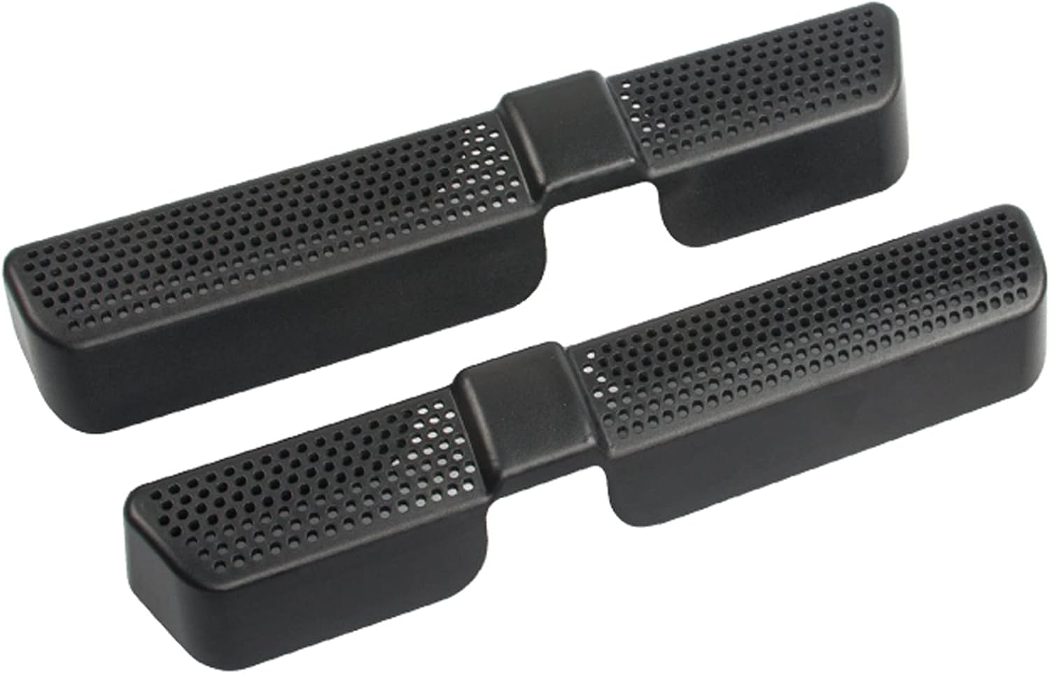 WANGCL 2 Pieces Car Air Condition Outlet Vent Grilles Covers for Tiguan 2 (2015-2019) ABS Floor Vent Protector