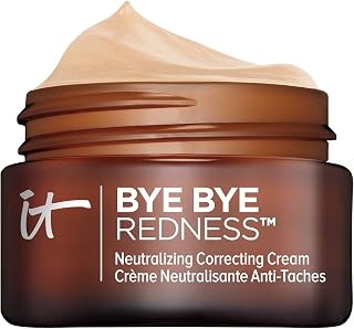 IT Cosmetics Bye Bye Redness - Neutralizing Color-Correcting Cream - Reduces Redness - Long-Wearing Coverage - With Hydrolyzed Collagen - 0.37 fl oz