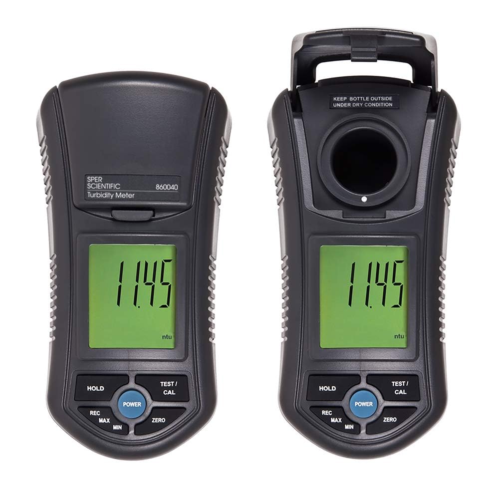 Sper Scientific Turbidity Meter, Water Quality Tester, Portable Water Quality Meter for Field and Lab, Turbidimeter for Water Test with Carry Case (860040)