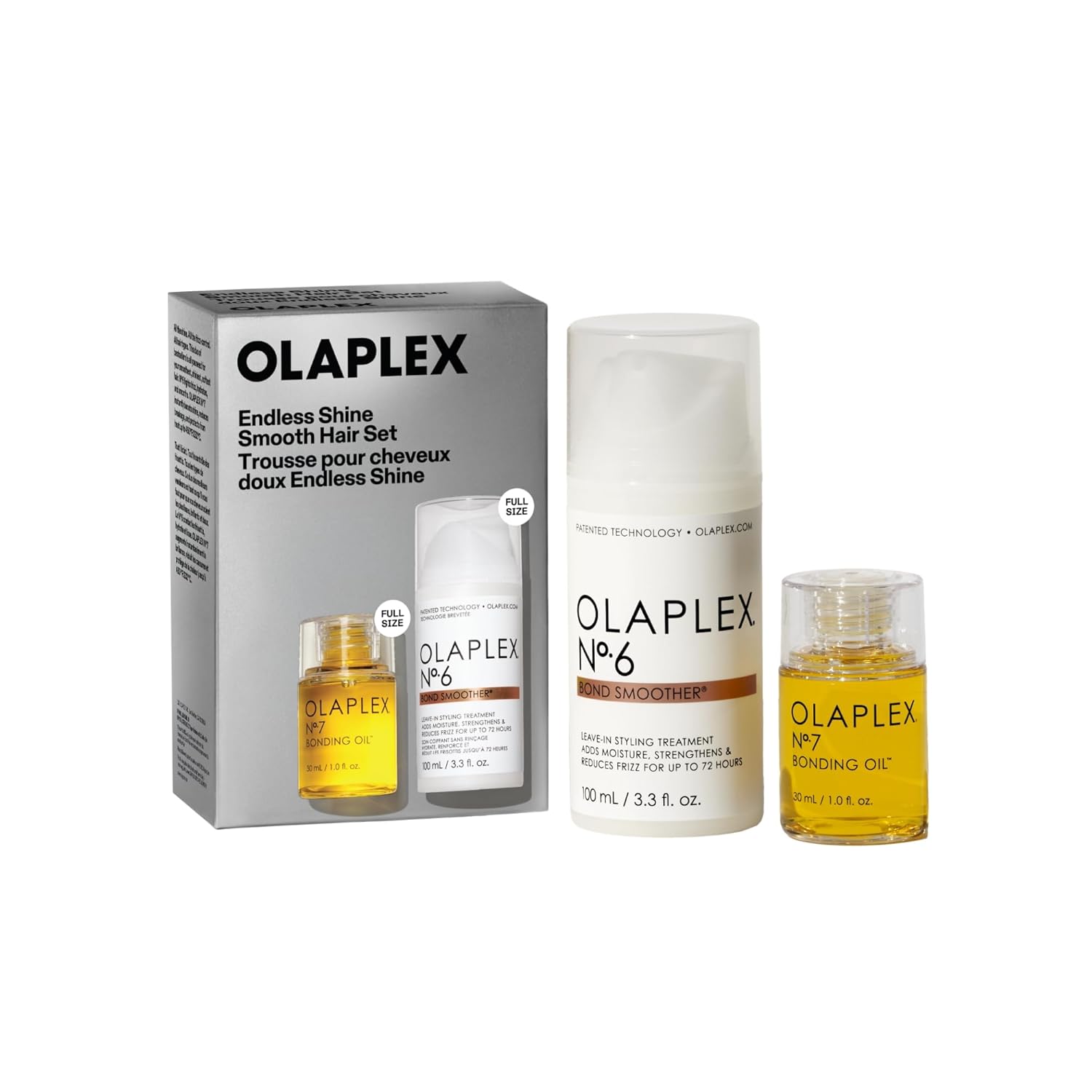 Olaplex Nº. 7 Bonding Oil: High Shine | Heat Protectant, Visibly Smooths & Softens Hair, Added Color Vibrancy, Up to 72 Hour Frizz Control | For Coily, Curly, Straight, and Wavy