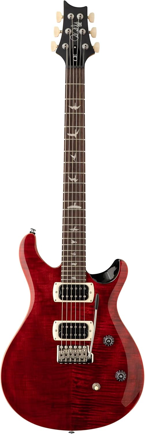 PRS SE CE24 Electric Guitar, Black Cherry with Gigbag