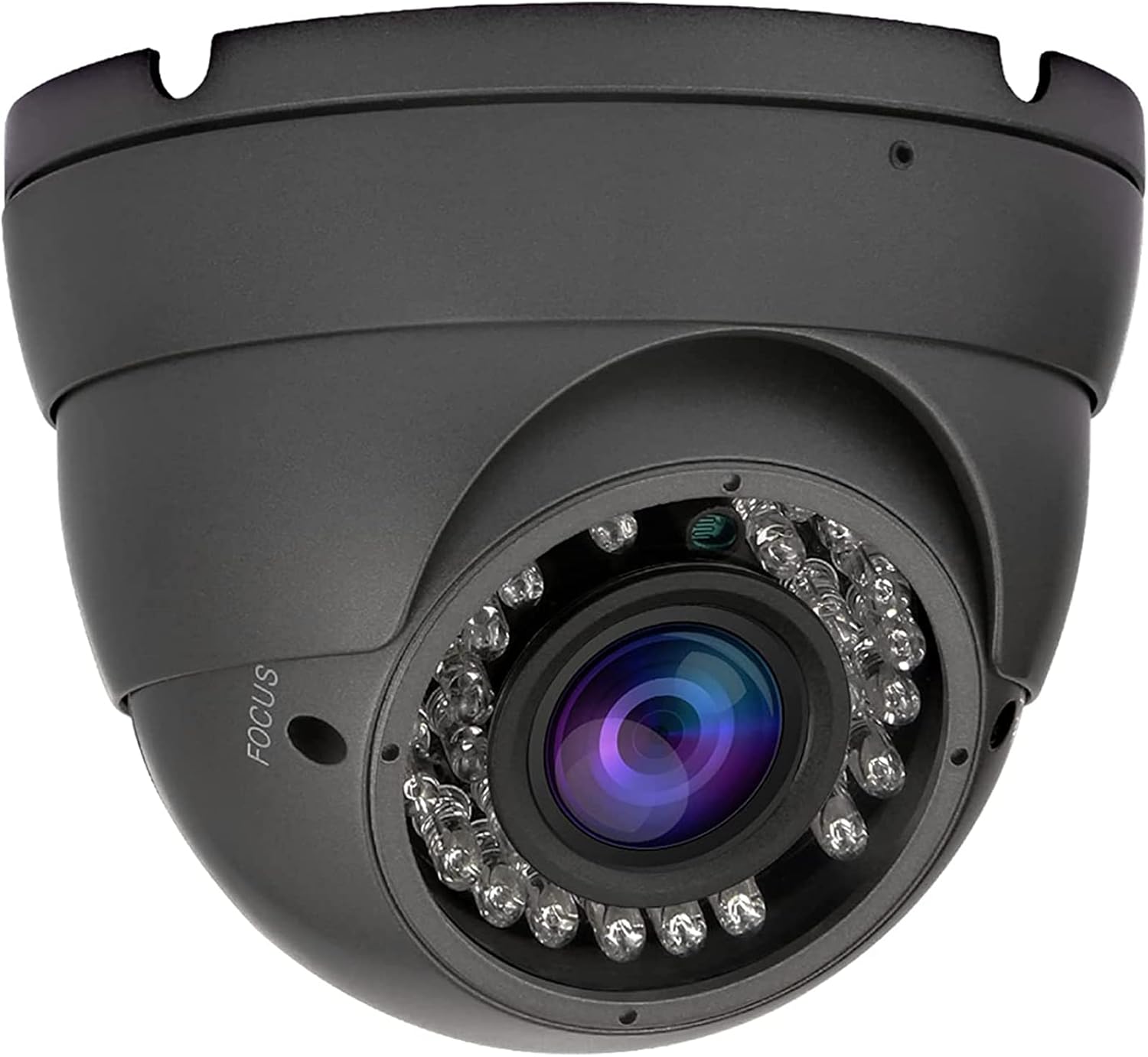 Anpviz Analog CCTV Camera HD 1080P 4-in-1 (TVI/AHD/CVI/960H CVBS) Security Dome Camera 2.8-12mm Varifocal Lens Video Surveillance, Weatherproof Metal Housing 36 IR-LEDs Day & Night (Grey)