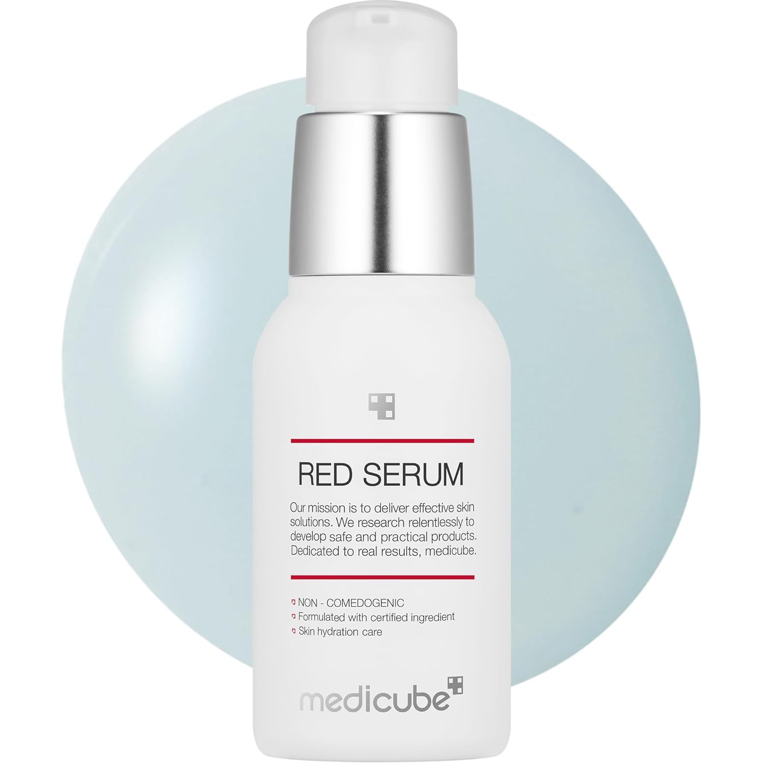 Medicube Red Serum 2.0 || Low-irritating formula for breakout-prone skin | Soothing and relieving | Formulated with BHA, Niacinamide & Adenosine | Non-comedogenic | Korean skincare (1.01fl.oz.)