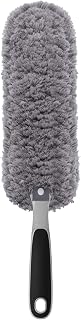 MR.SIGA Lint Free Microfiber Duster, Washable Duster for Household Cleaning Gray