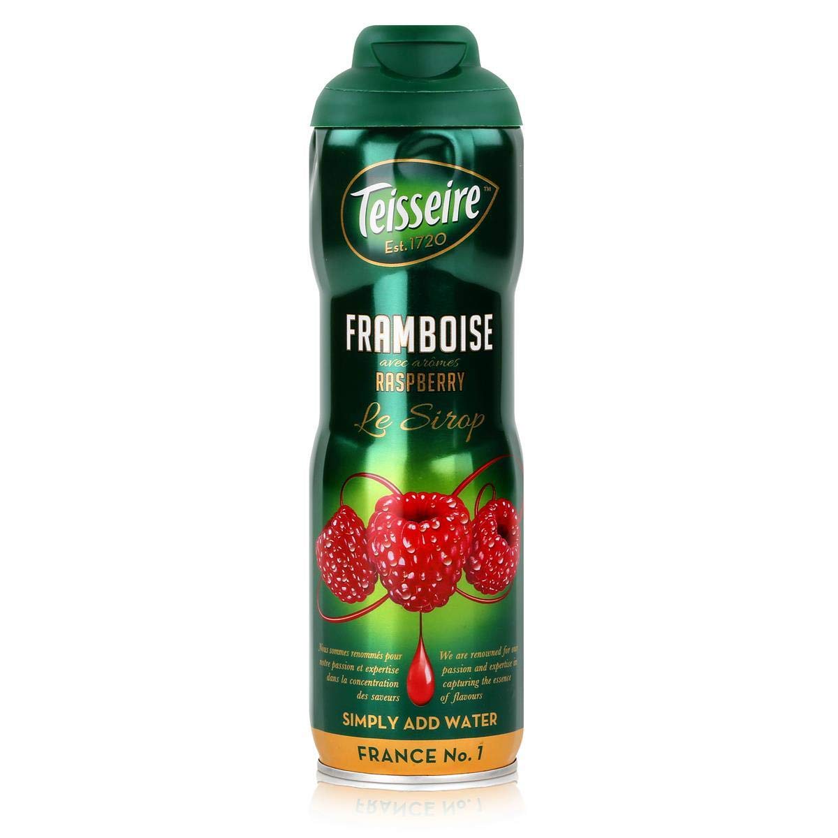 Teisseire French Syrup all natural Raspberry Syrup 20 fl.oz