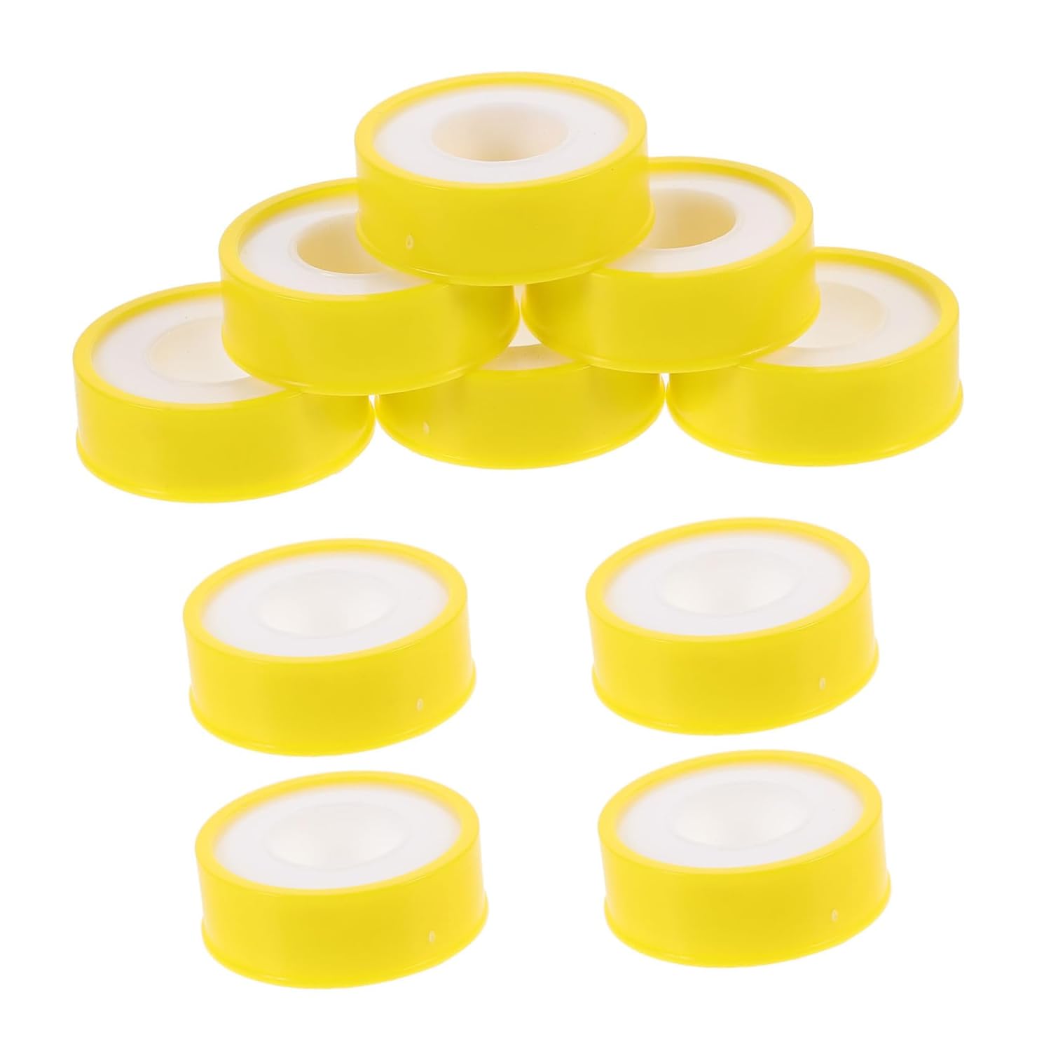 10Rolls High Temperature Sealing Tape for Hydraulic and Pneumatic Applications Airtight Seal for Plumbing and Water Pipes