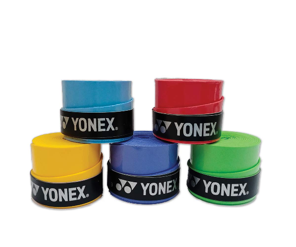 YONEX Tech-501B Badminton Racket Grips | Lightweight PU Overgrip Tape | Non-Slip, Sweat-Absorbent Replacement Handle Wrap for Rackets