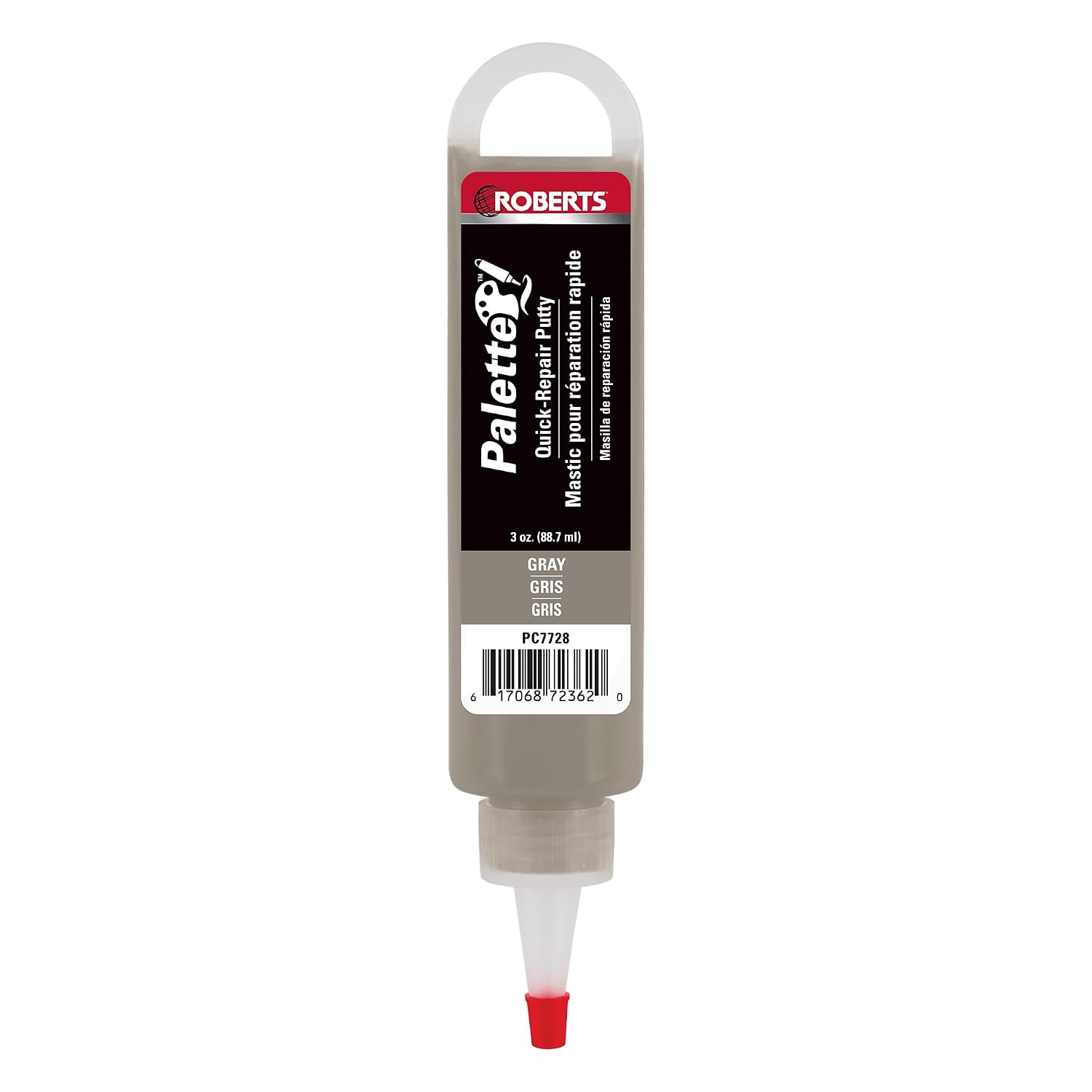 ROBERTS Palette Quick-Repair Putty for Wood, Laminate & Vinyl - Gray