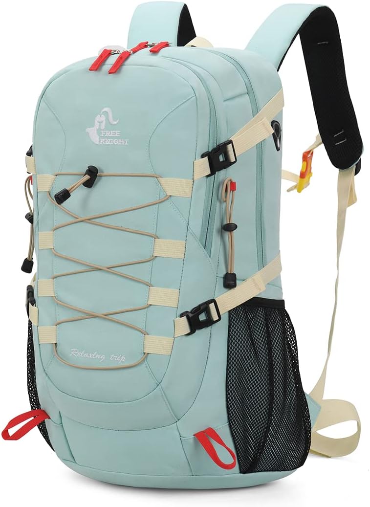 Bseash 40L Lightweight Waterproof Hiking Backpack with Rain Cover,Outdoor Sport Travel Daypack for Camping Climbing Skiing Cycling