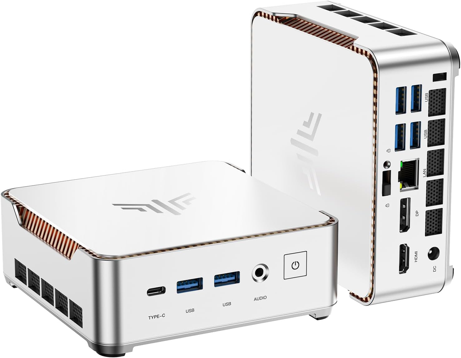 KAMRUI Pinova P2 AMD Ryzen 5425U(Beats 5400U/3501U/3500U) Mini PC 16GB RAM 256GB SSD, Up to 4.1GHz, 4C/8T, 8MB L3 Smart Cache Mini Computers, Triple 4K Display Home/Business Mini Desktop Computers