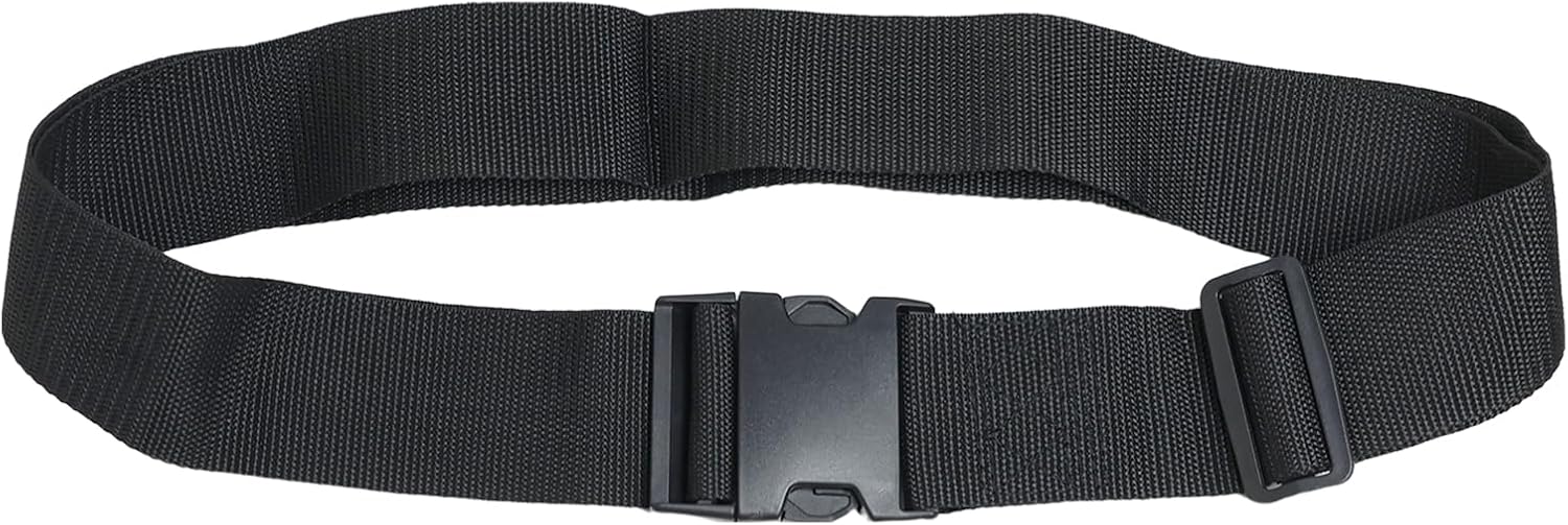 Wheelchair Adjustable Buckle Strap 71in/180cm Wheelchair Lap Strap Waist Belt Seat Restraint Leg Chest Geriatric Armchair Belt Restraint Safety Nylon Suitable for Mobility Scooter Elderly Patients