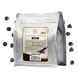 ChocZero Dark Chocolate Chips - Sugar Free, Low Carb, Keto Friendly, Gluten Free - 20 Ounce Bulk Bag for Baking Keto Diet Cookies and Dessert