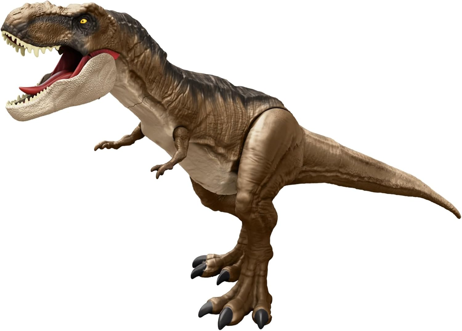 Mattel Jurassic World Dominion Super Colossal Tyrannosaurus Rex Action Figure, Extra Large Dinosaur Toy at 55CM with, 0007479