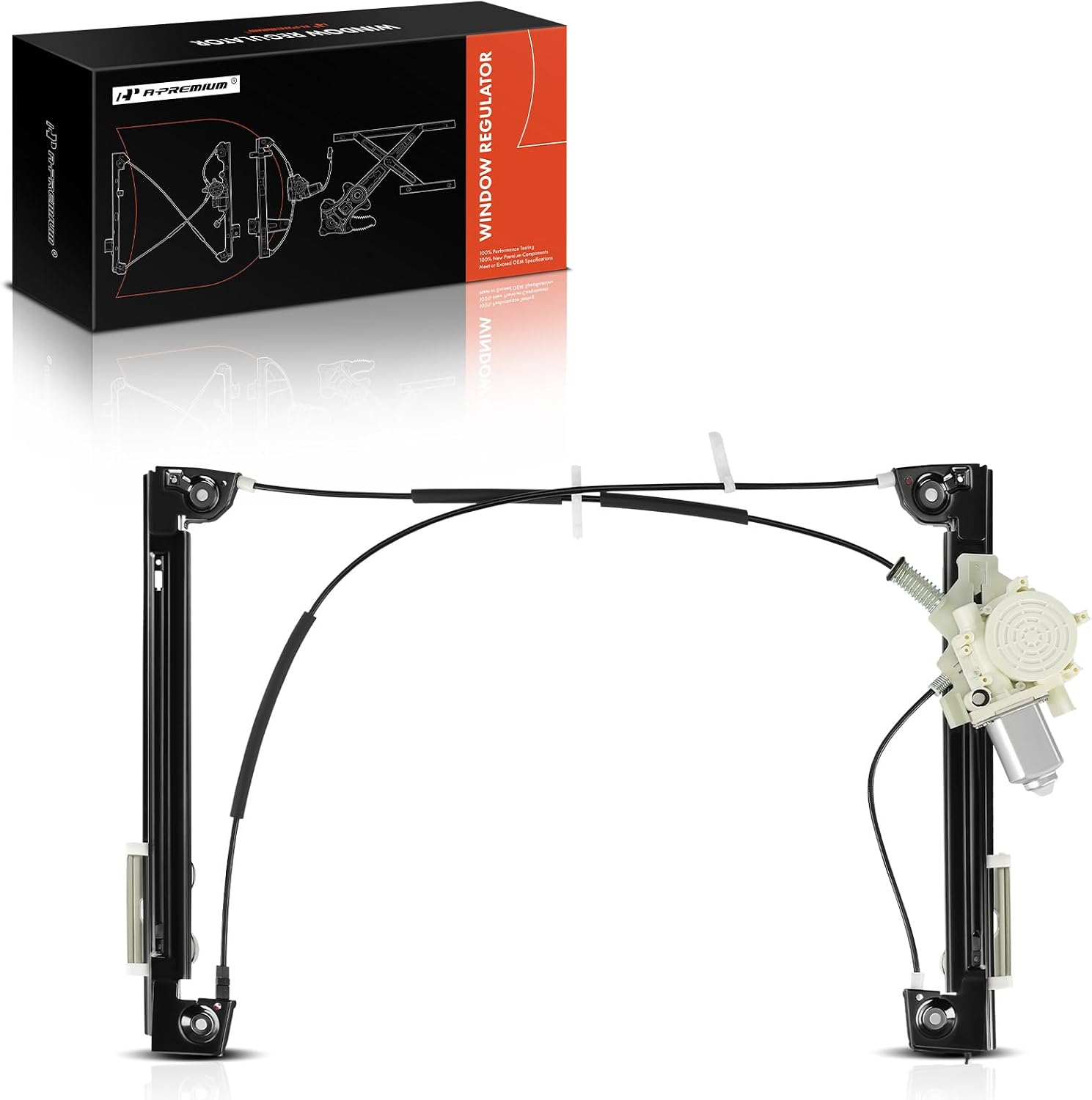 A-Premium Power Window Regulator with Motor Replacement for Mini Cooper 2002-2005 Front Left Driver Side
