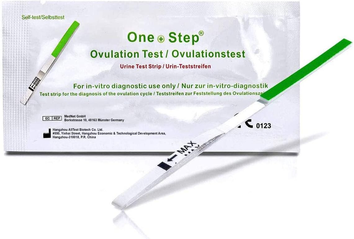 30 x One Step Ovulation Strips 30miu/ml Test Kit Sensitive Fertility Predictor Testing Sticks (Wide Width)
