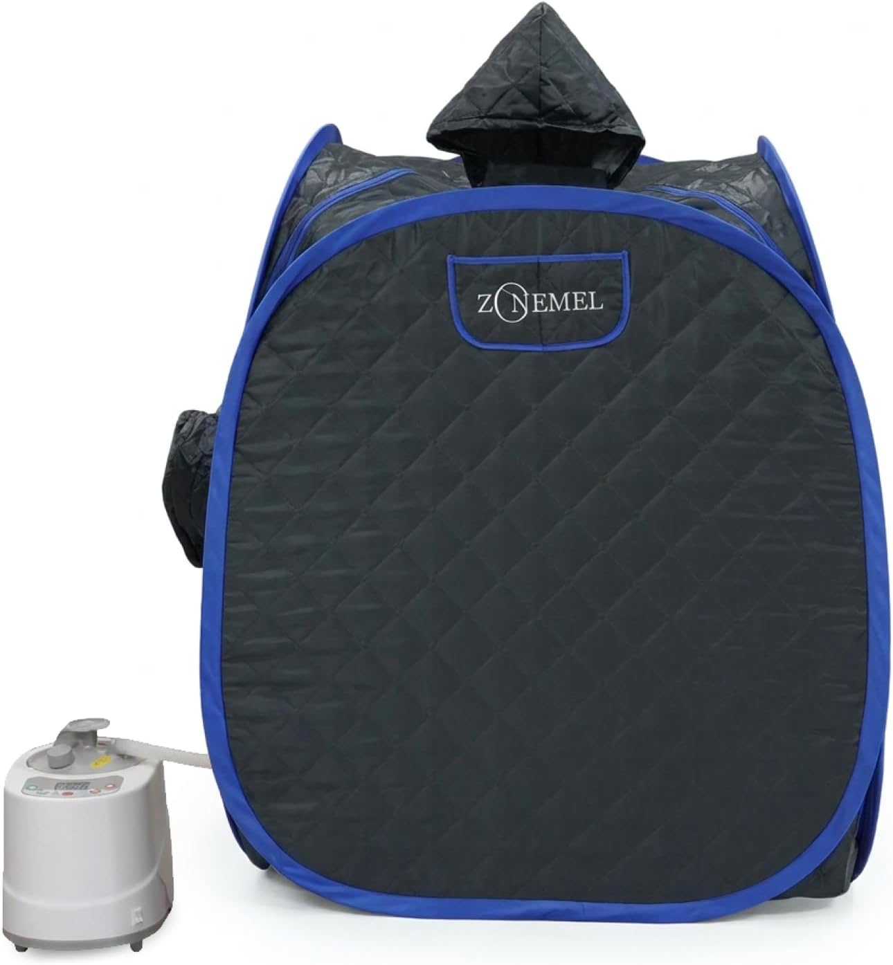 ZONEMEL Portable Steam Sauna, Full Body Home Sauna Spa, Pop-up Design, 120V
