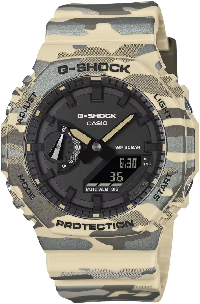 G-Shock Men's GA2100CM-5A Camouflage Watch
