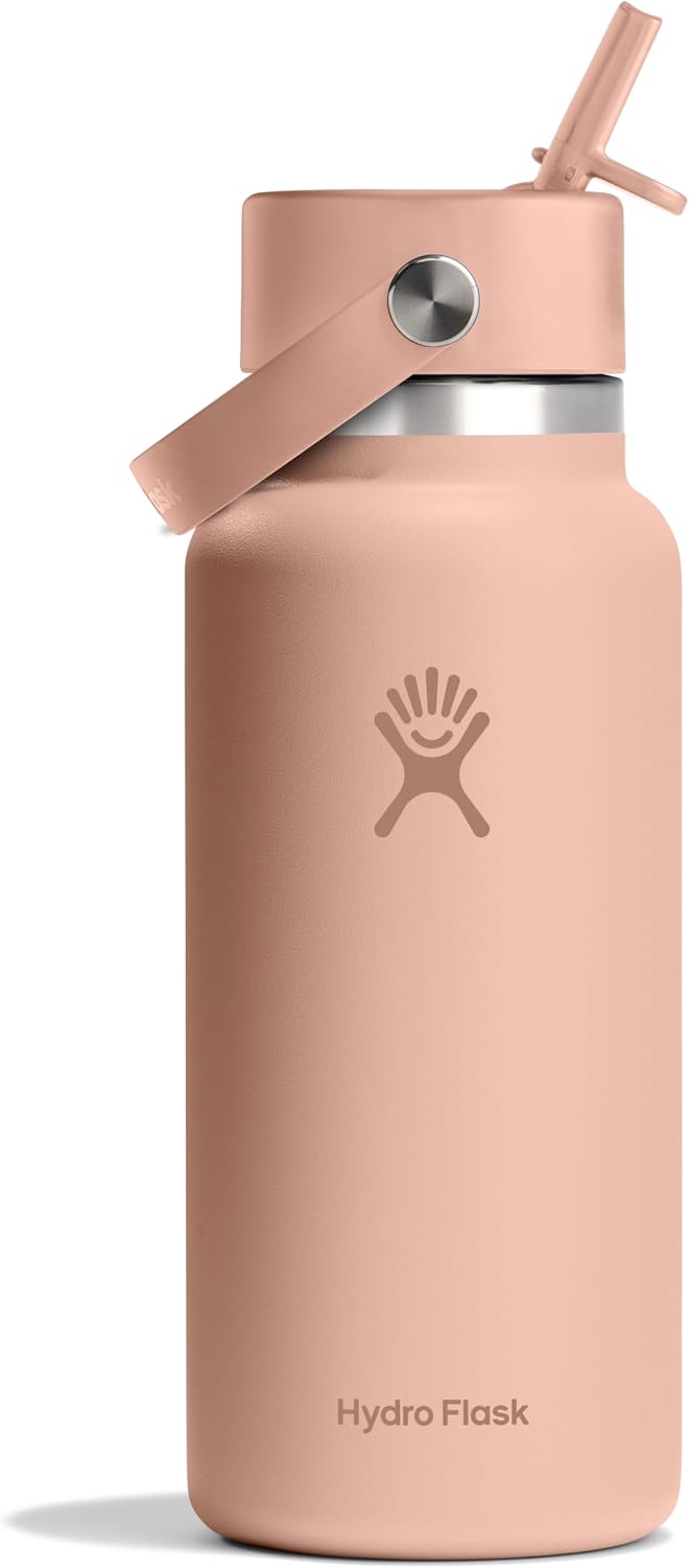 32 Oz Wide Mouth Flex Straw Cap Seacliff