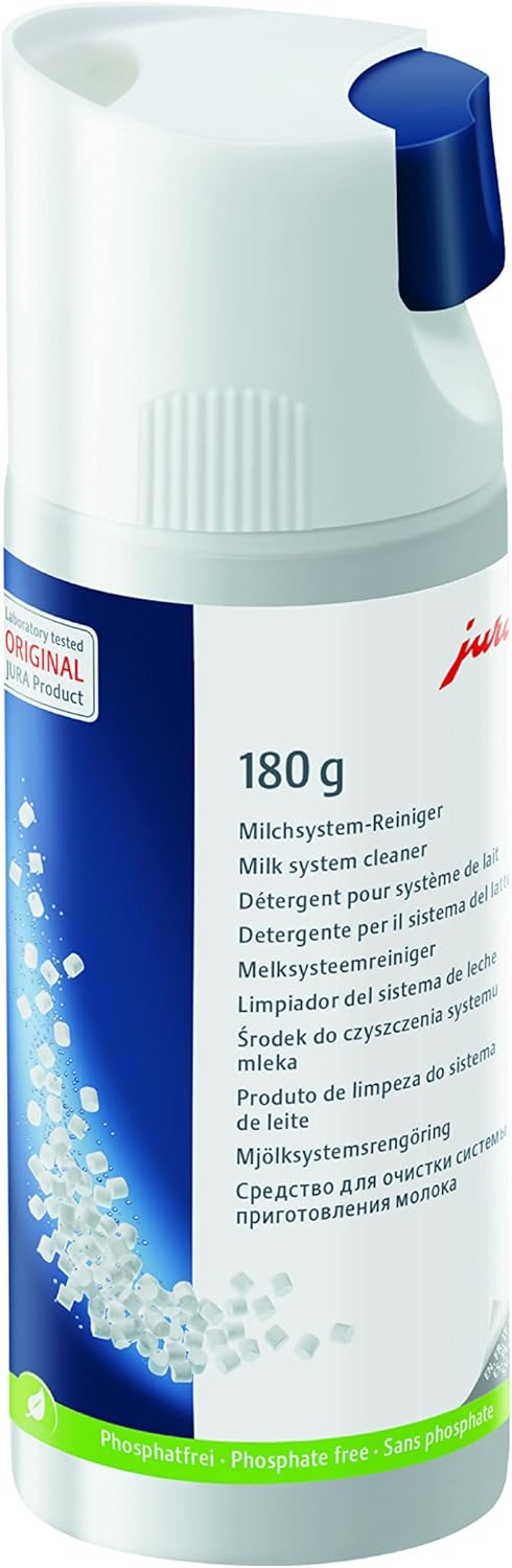Jura Milk System Cleaner Mini-Tabs w/Dispenser (180 g bottle)