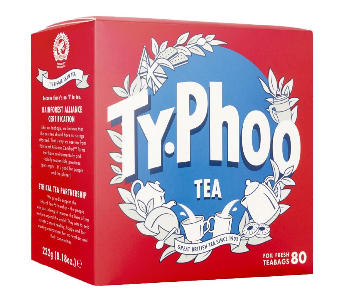 Typhoo Tea Bags - 80 Pack