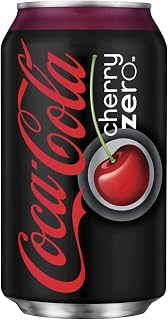 Coke Zero Cherry, 12 Oz, Case Of 24 Cans