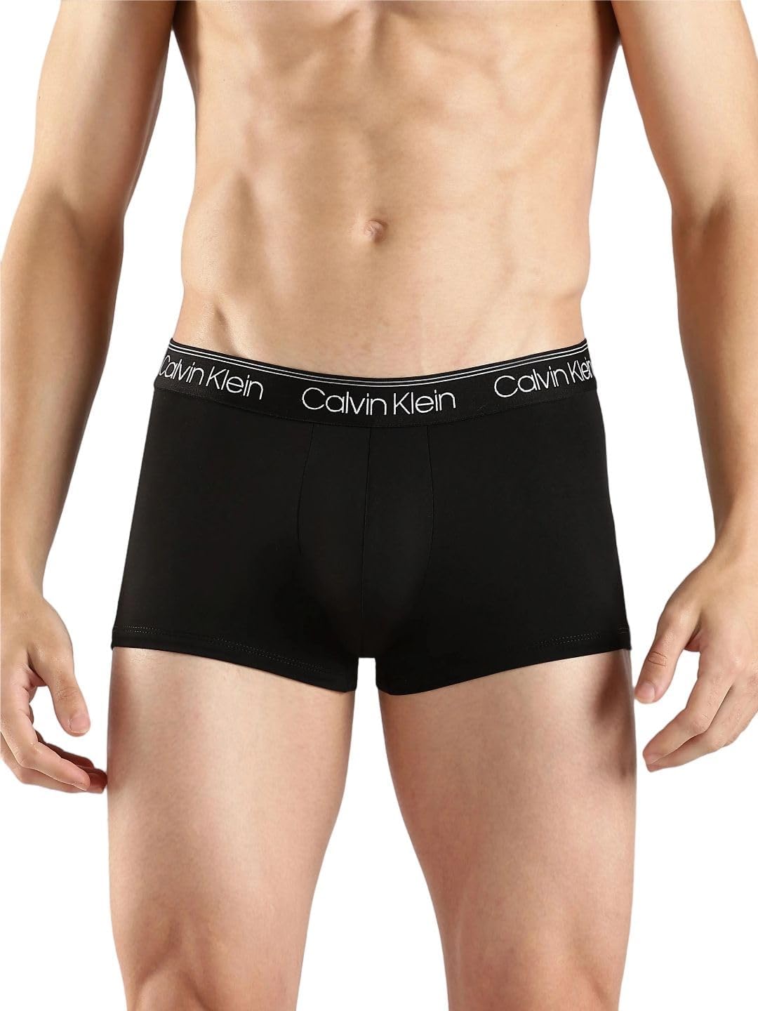 Calvin Klein Men's Underwear Microfiber Stretch 3 Pack Trunk