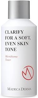 MADECA DERMA Microbiome Face Toner - Anti-Aging & Skin Barrier Strengthening with Microbiome, Hyaluronic Acid, and Centella Asiatica, Korean Skincare for Hydration, Balance & Skin Firming (5.07 fl oz)
