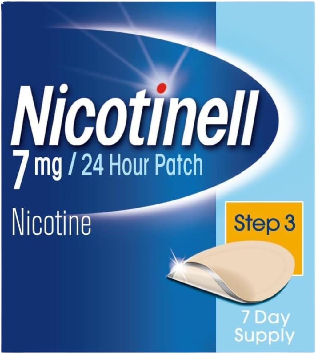 Nicotinell Nicotine 7mg Patch (Pack of 7), Nicotine Patches