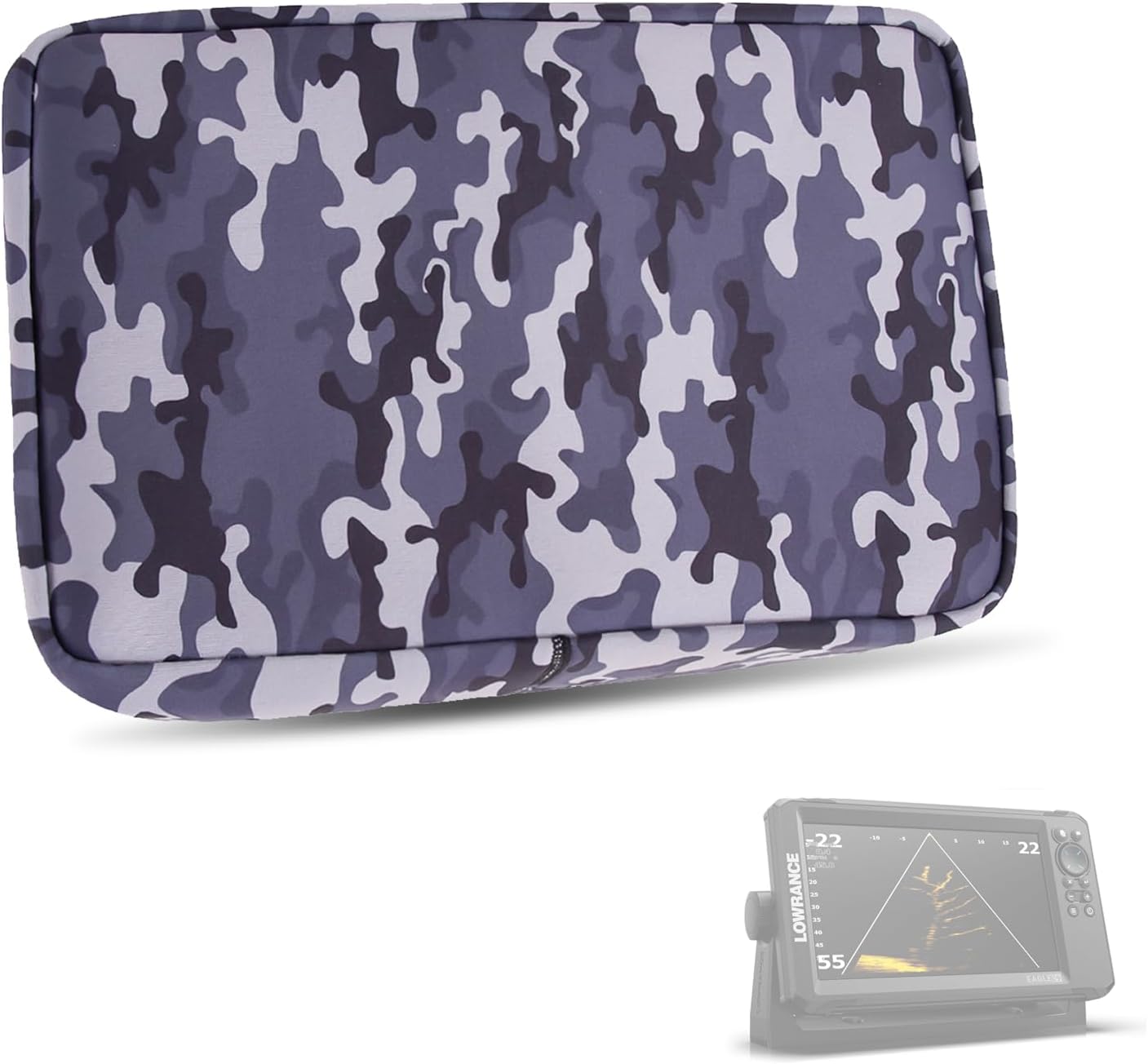 Fish Finder Cover for Lowrance Eagle Eye 9 Covers,Depth Finder Dutproof Waterproof Protection Accessories,Protects Screen and Device from Sun Adverse Weather Damage Fishing,for Lowrance 9in Models