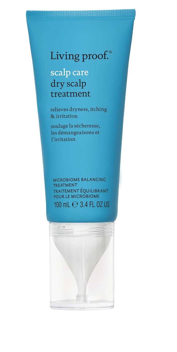 Living Proof Scalp Care Dry Scalp Treatment – Soothes Flaking, Itching, Hydrates, Balances Scalp Microbiome, Lightweight Fast-Absorbing Formula, 3.4 oz