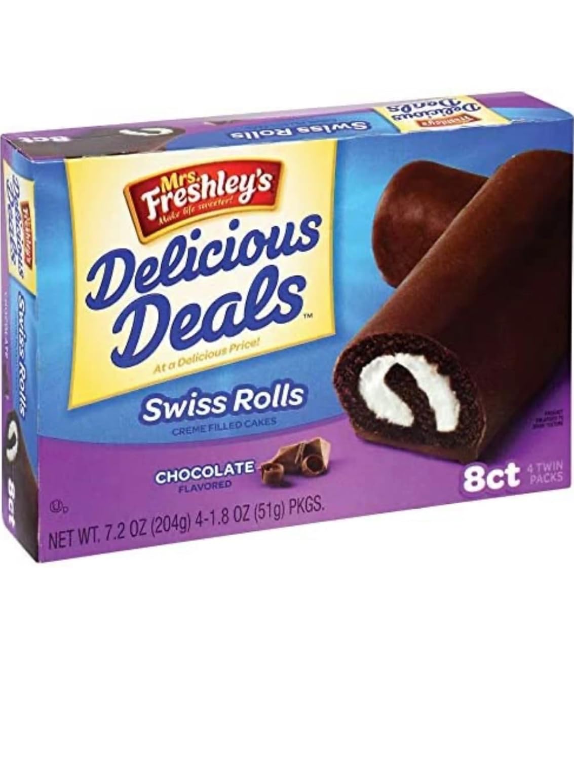 Mrs. Freshley's Swiss Rolls