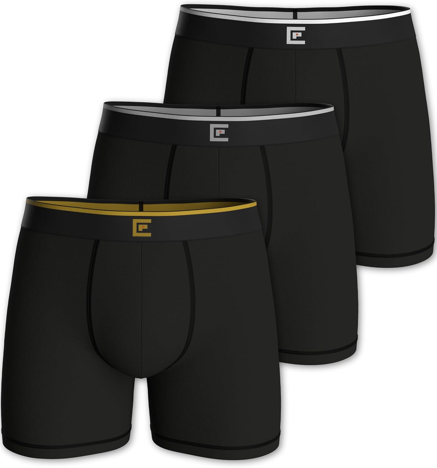 Pierre Calvini Bamboo Mens Boxers - Mens Underwear Multipack (3/6Pk)